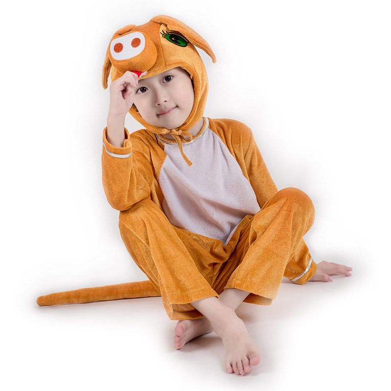 Brown Pig Cosplay Suit Costume Stage Clothes Holiday Clothes