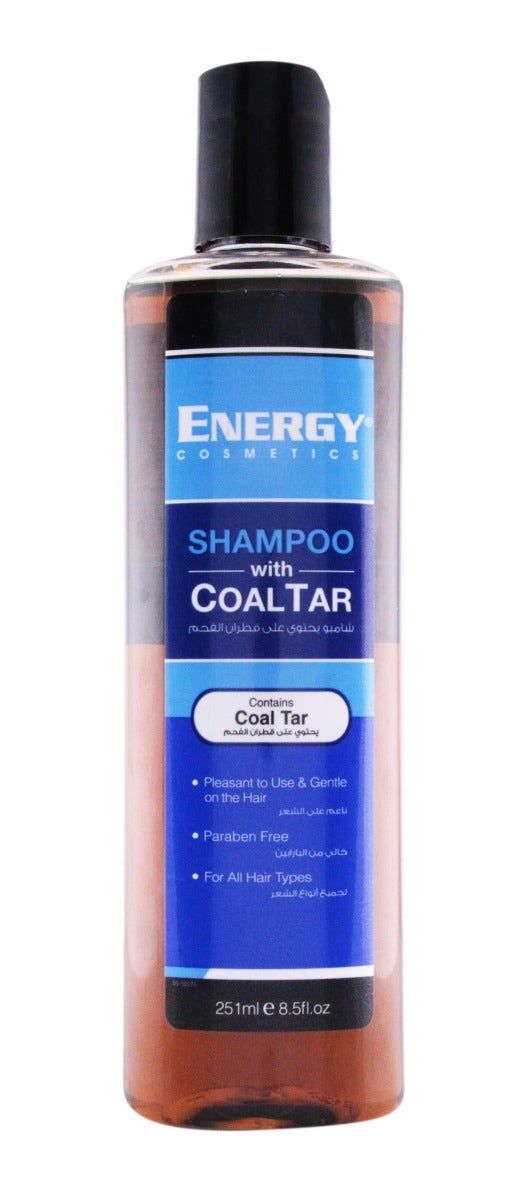 Energy Cosmetics Shampoo With Coal Tar, 251ml
