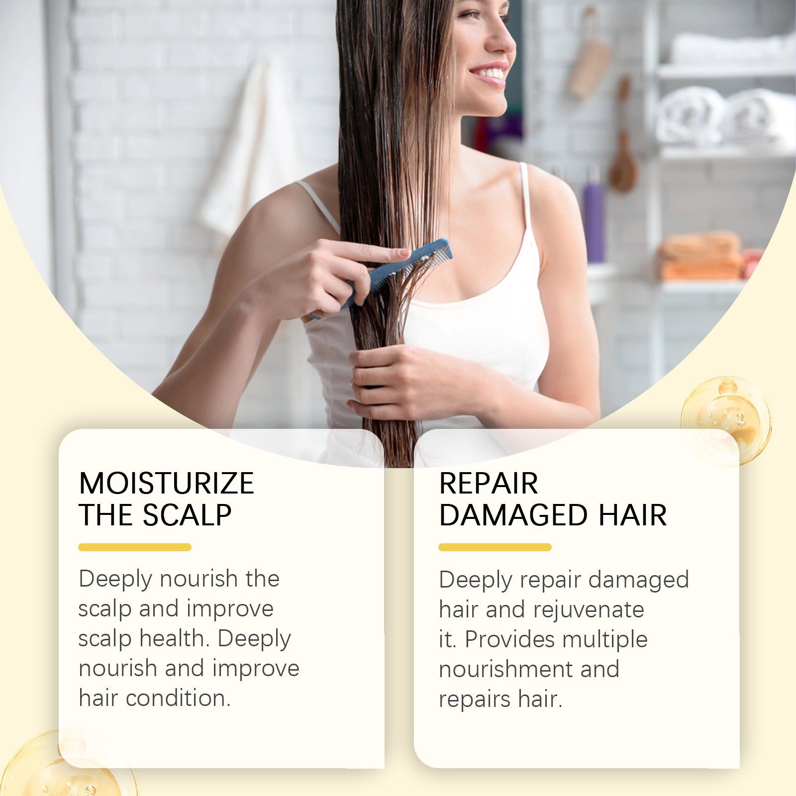 Batana Hair Care Oil, Moisturizes, Strengthens, Fluffs, Smoothes, Natural Hair Care Solution ,120g