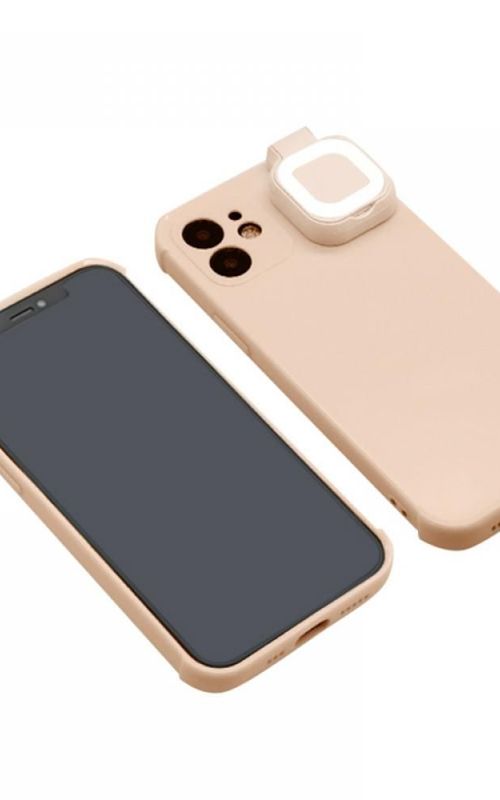 Selfie Phone Case LED Luminous Protective Cover With 4 Light Modes For iPhone