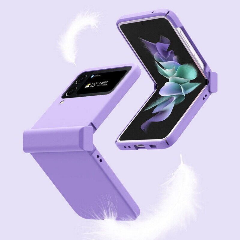 Shockproof Phone Case Pure Color Protective Cover For Samsung Galaxy ZFlip4