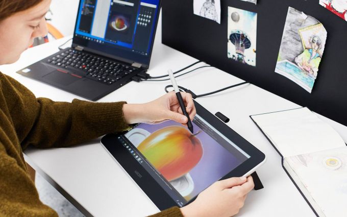 WACOM DTC133W0B Wacom One 13 pen display