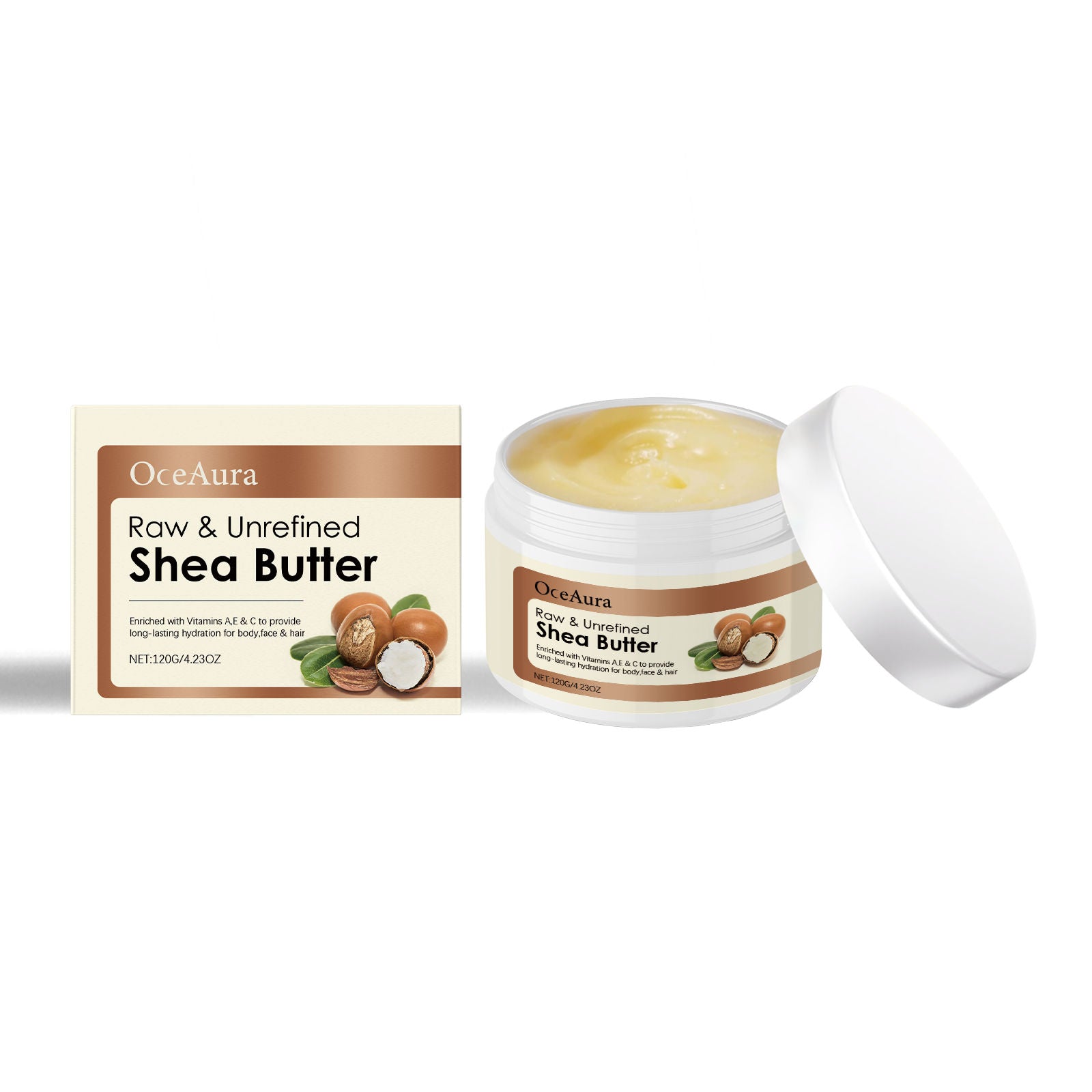 Body Care Moisturizer, Long-Lasting Hydration for Skin and Hair, Nourishing and Softening ,120g