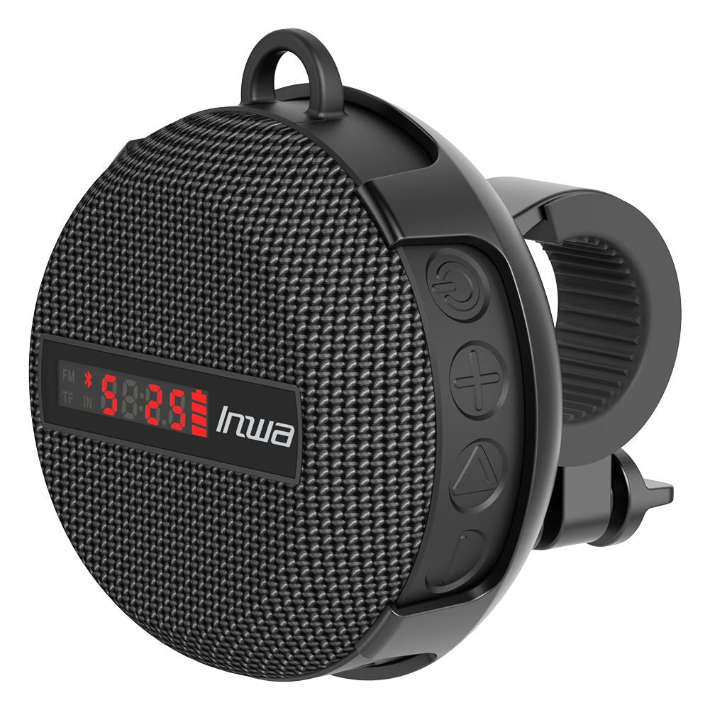 Bike Bluetooth Speaker Waterproof Wireless Loudspeaker With Digital Display