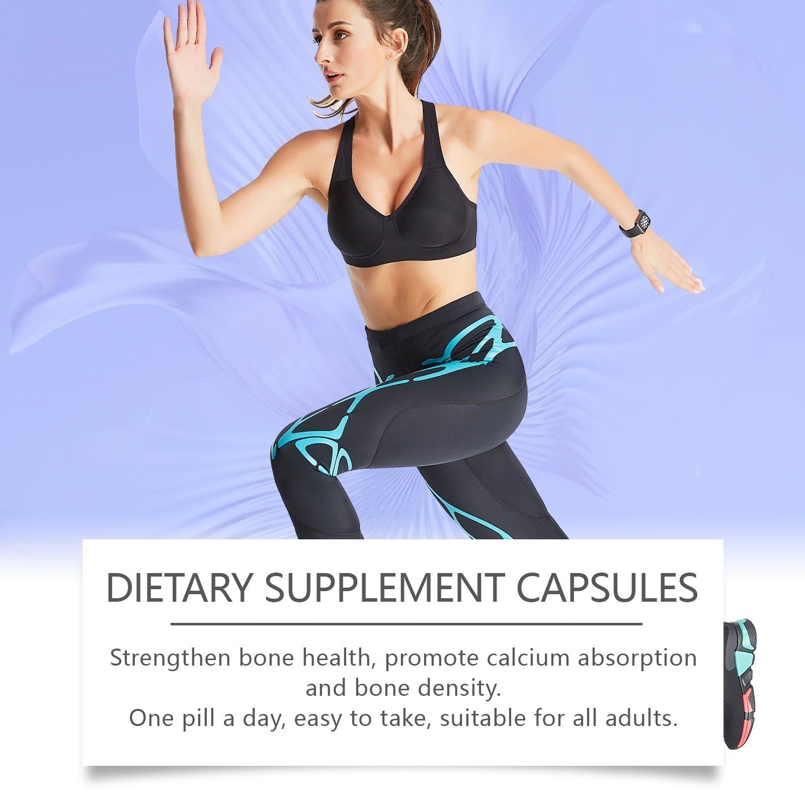 Boost Your Body Care with Fish Oil Capsules, Improve Immunity and Bone Health ,60 capsules