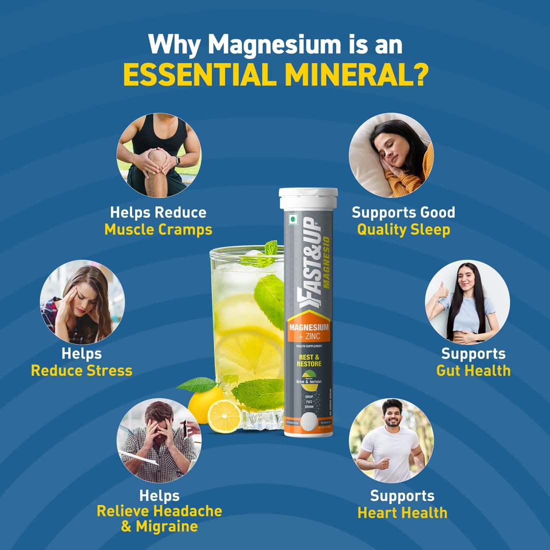 Fast & Up Magnesium- Lime and Lemon