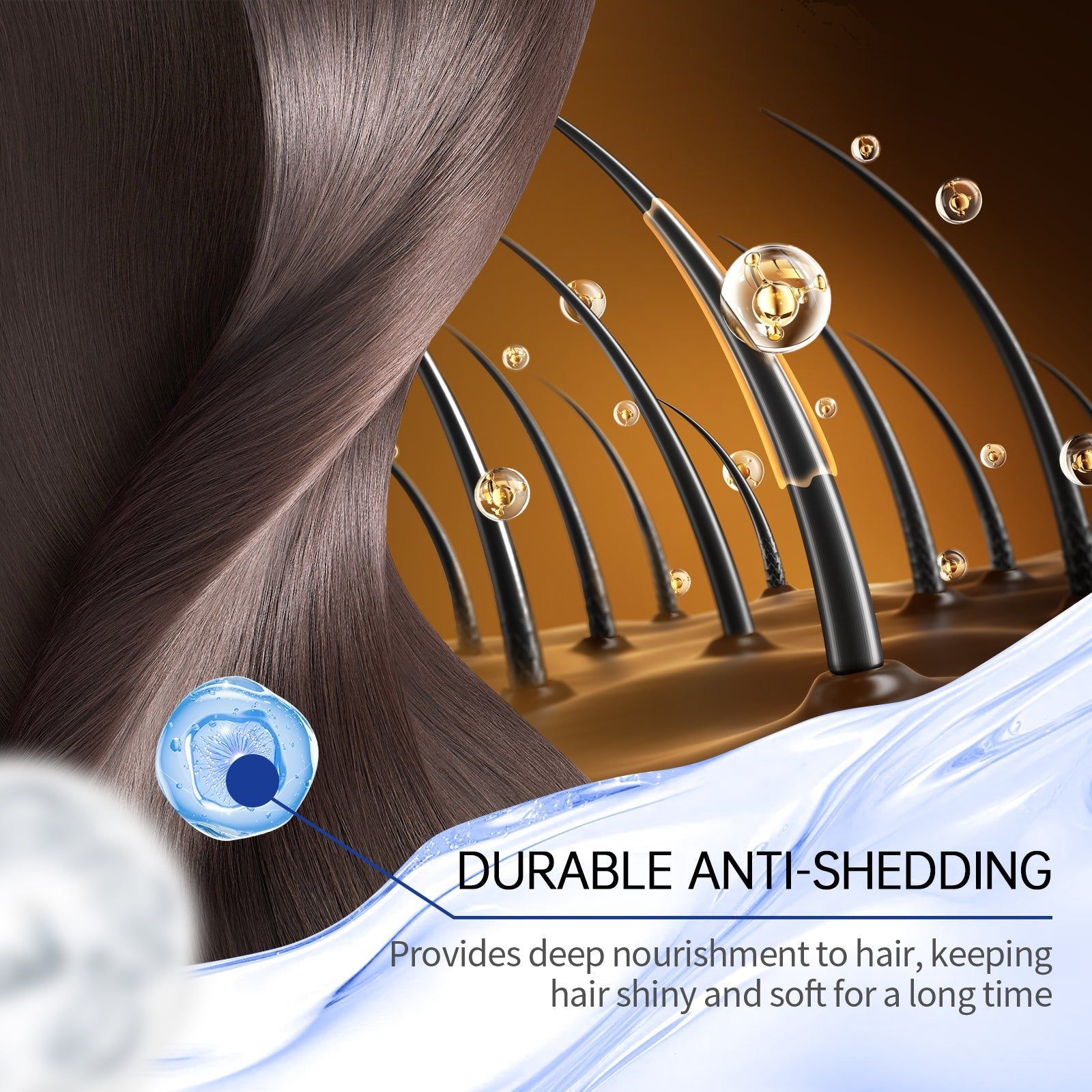 Blue Copper Peptide Hair Care Spray, Hair Growth, Anti-Hair Loss, Nourishing Treatment ,60ml