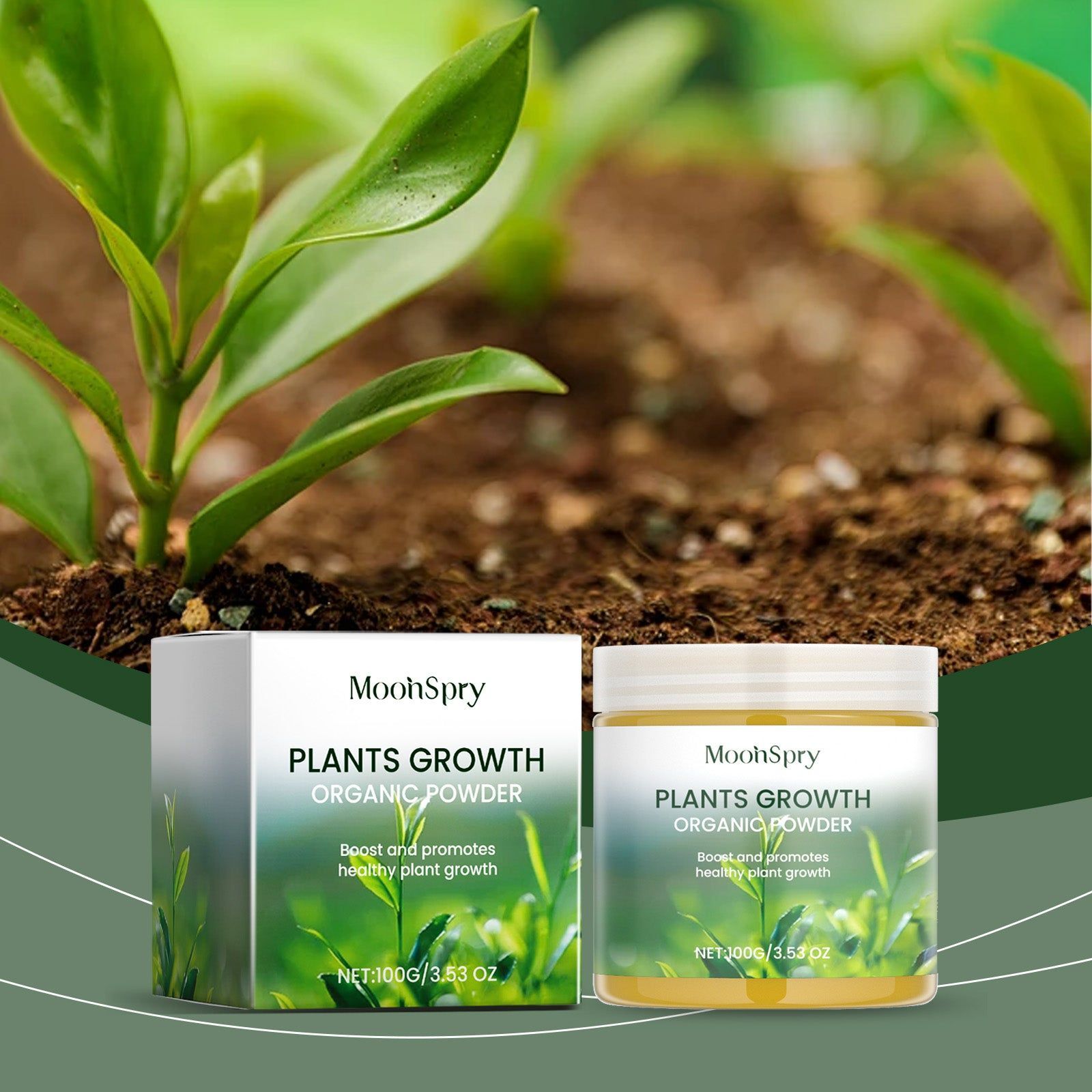 Boost Plant Growth with Nutrient Powder, Soil Conditioner, Easy to Use ,100g