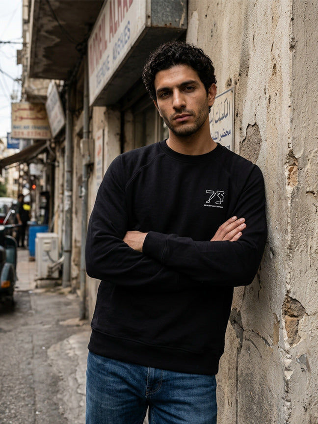 RSPR BLACK LONG SLEEVE SWEATSHIRTS No.73