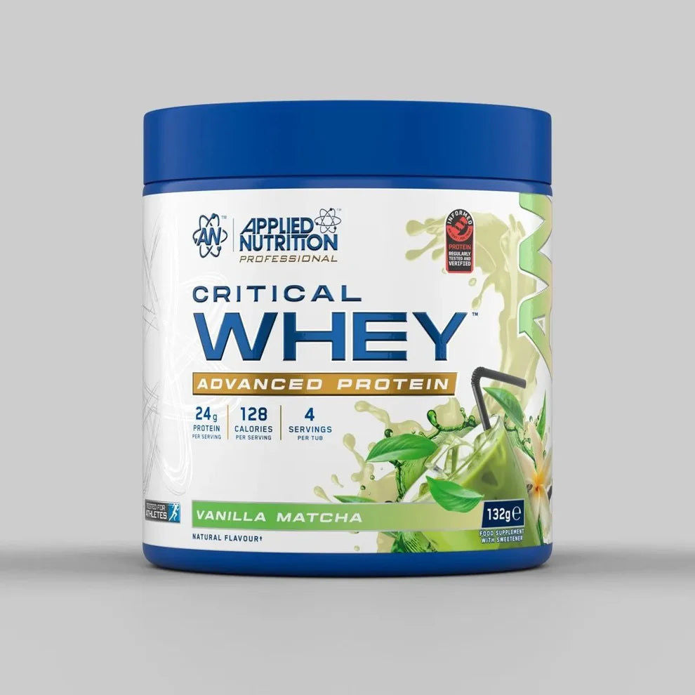 AN CRITICAL WHEY 132G VANILLA MATCHA