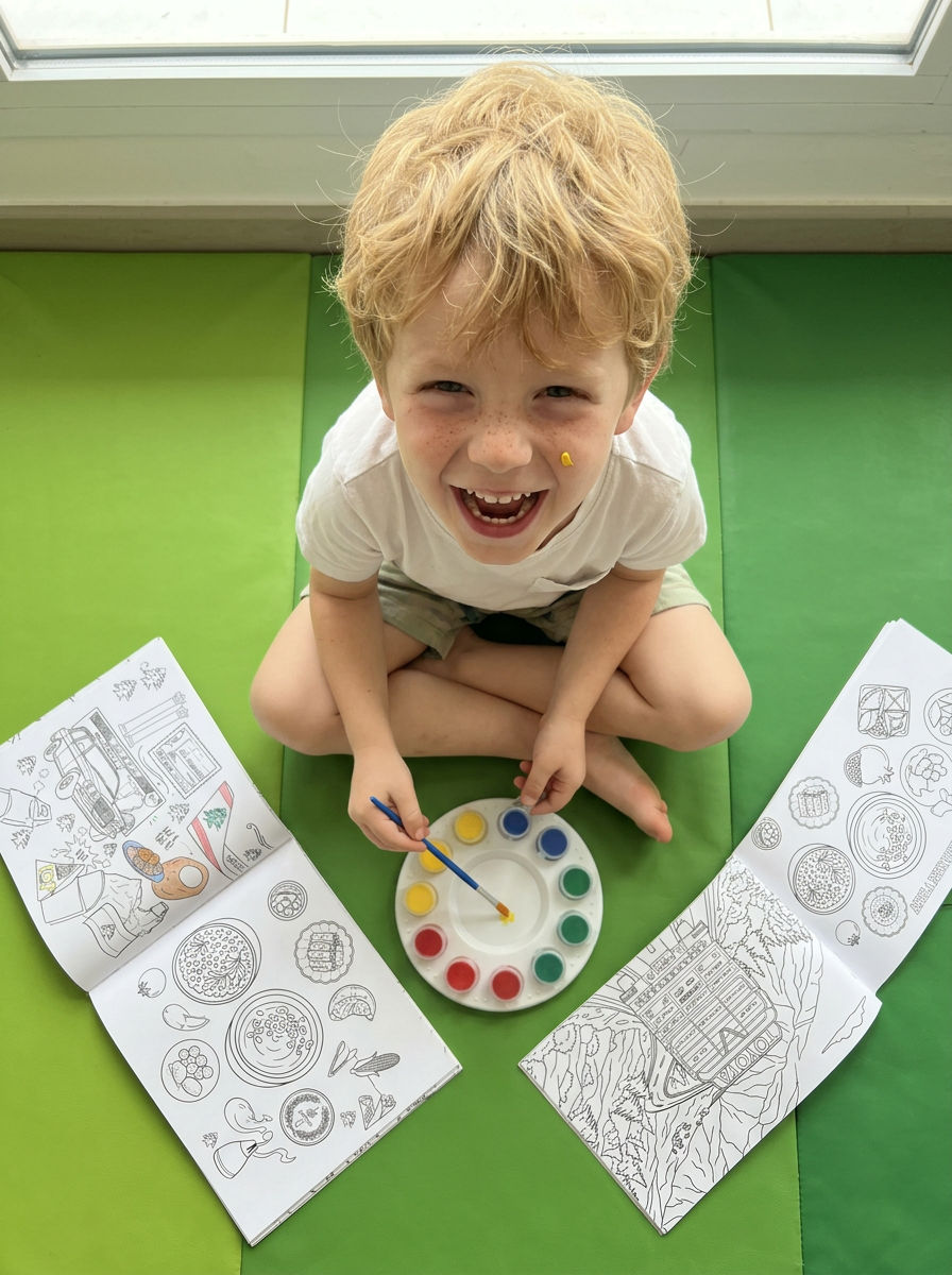 Kids Zone Discover Lebanon Through Color - Box Set