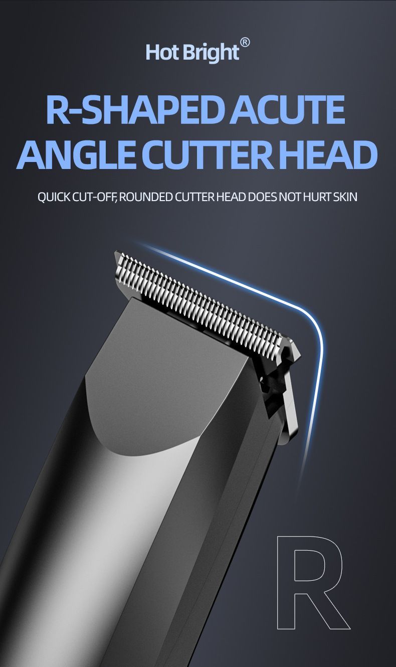 Digital Hair Clipper with Titanium Blade