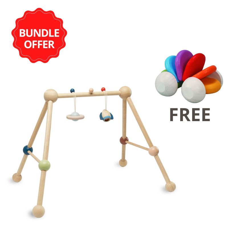 Buy 1 Play Gym and Get Free 1 Baby Car