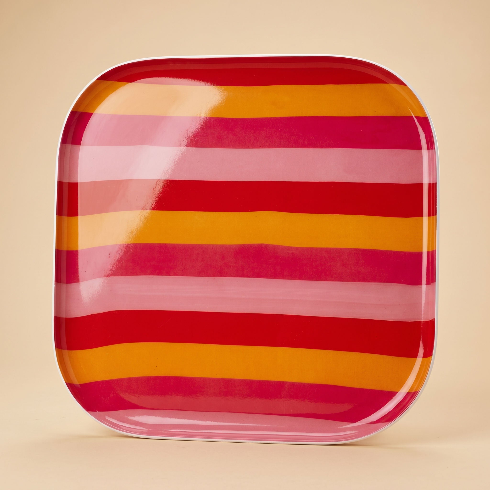 Tati deco Striped tray set of 3