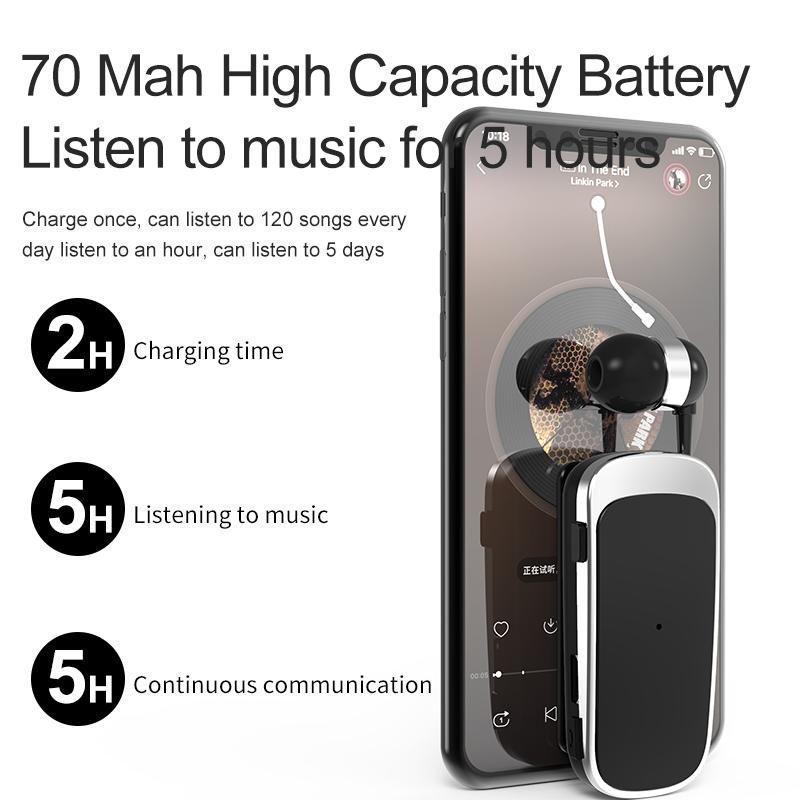 K52 Business Lavalier Bluetooth Earphone