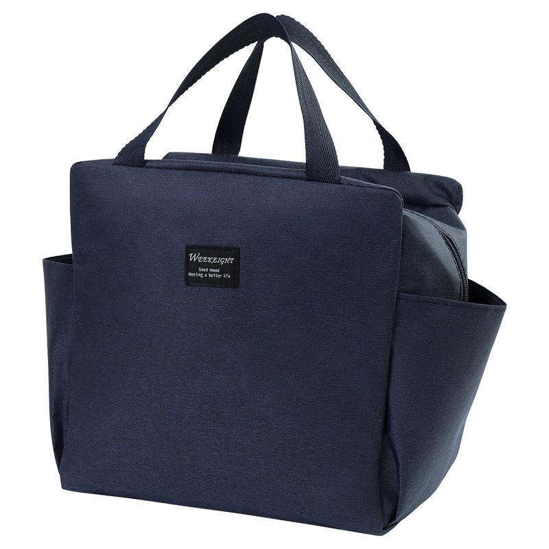 Large Reusable Insulated Lunch Bag with Foil Lining