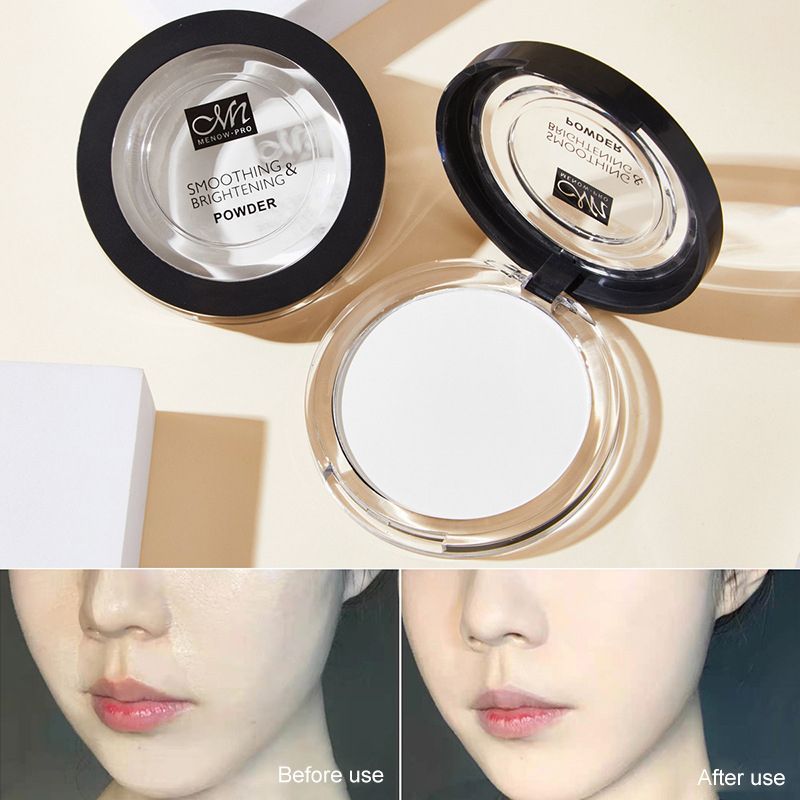 Matte Setting Powder Oil Control Pressed Powder Face Highlighter Compact Powder