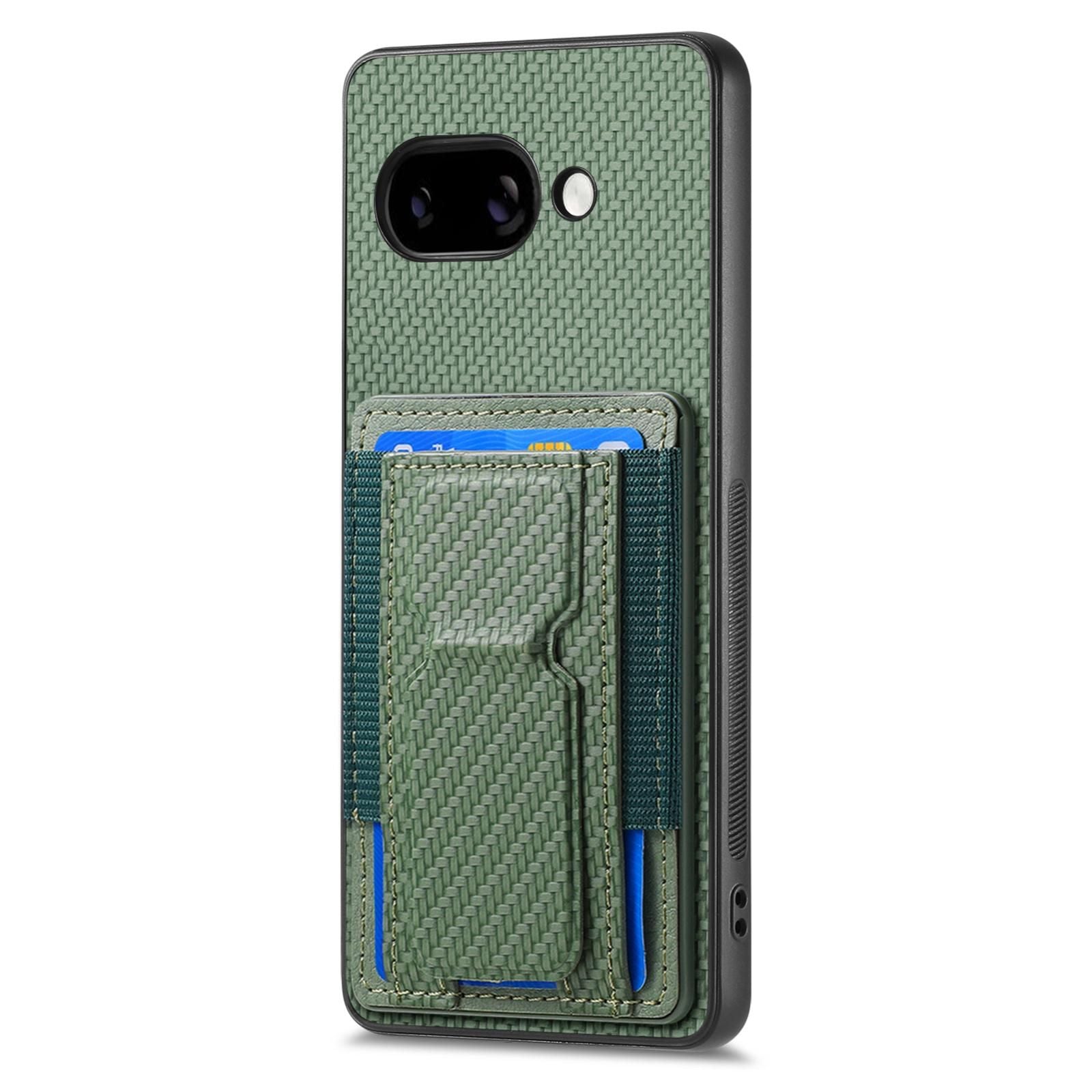 Carbon Fiber Stand Case For Google Pixel 9a