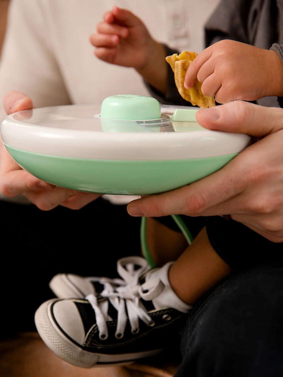 GoBe Large Snack Spinner Slide-Mint Green