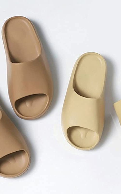 Pillow Slides Shower Slippers Indoor Anti Slip Soft Bottom Shoes Quick Drying Thick Soled Sandals