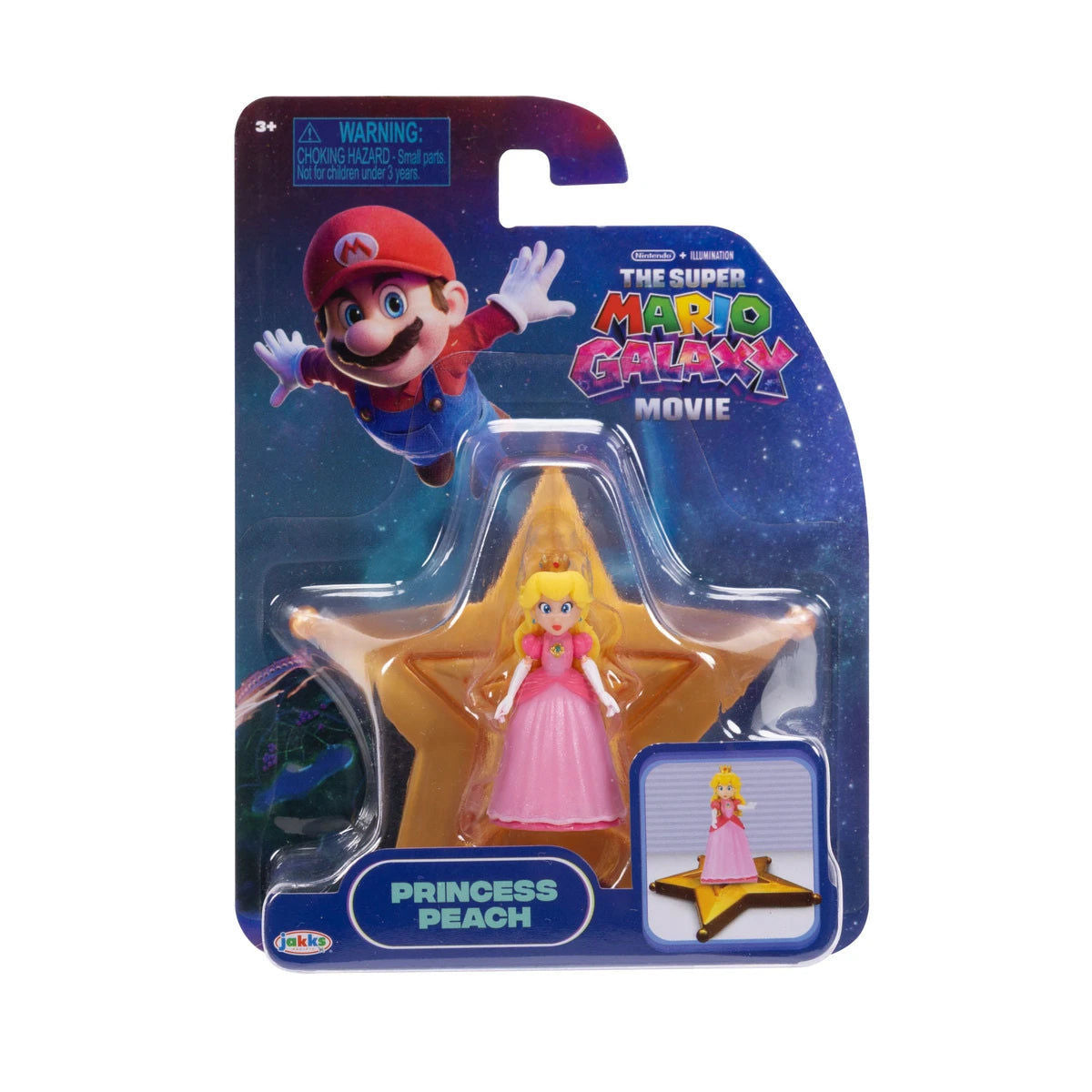 Nintendo Super Mario2 Movie Mini Fig w/Basic Accy Wave #1 Asst. 6