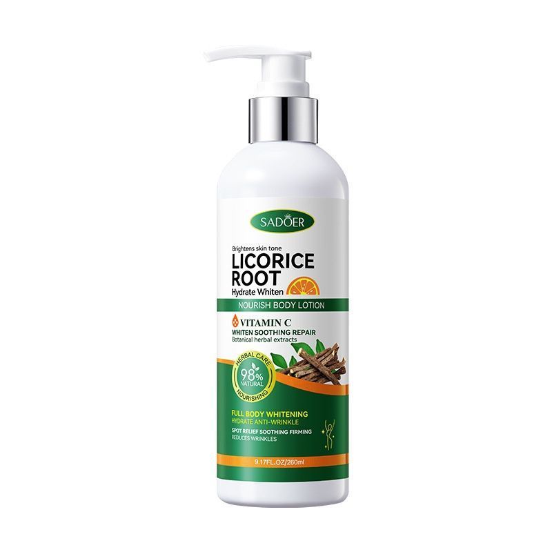 Licorice & Vitamin C Brightening Body Lotion - Hydrating & Moisturizing Skin-001-SD88119