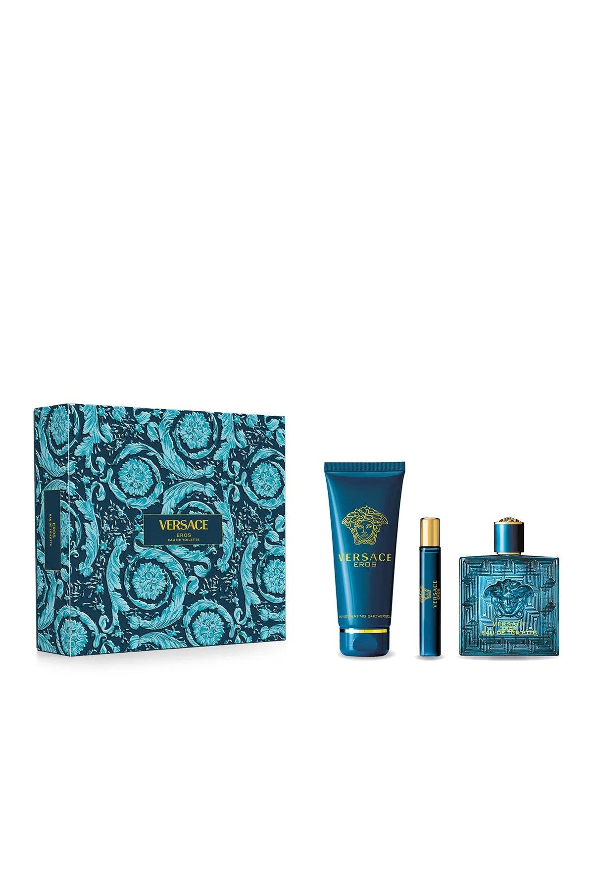 VERSACE EROS EDT 100ML 3PCS SET