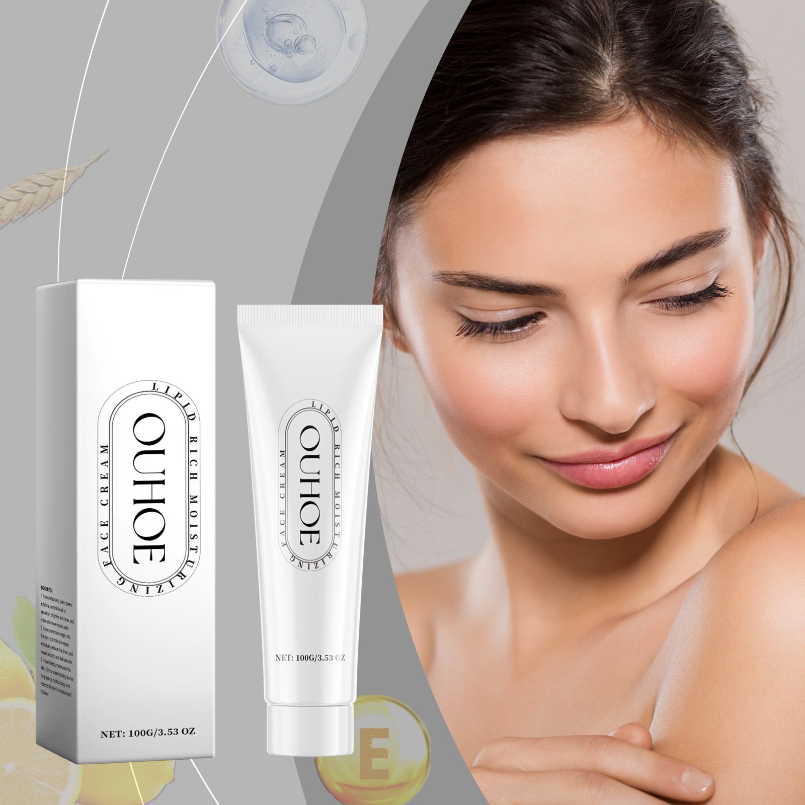Collagen Tear Mask for Brightening Skin, Hydrating, Exfoliating, Tightening ,100g