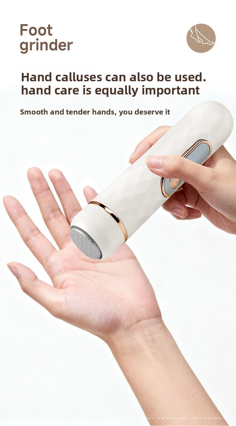 Portable USB Rechargeable Electric Foot Callus Remover Pink