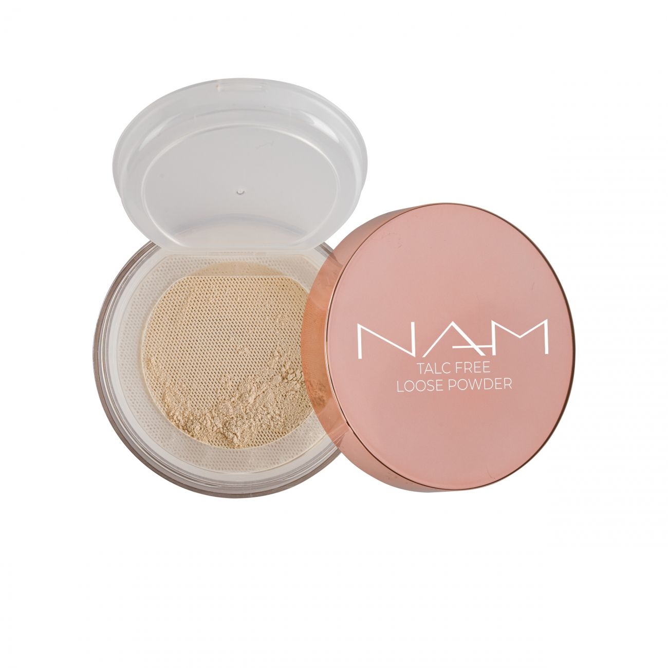 NAM Talc-Free Loose Powder, Vegan Setting & Blurring Powder, 11gm