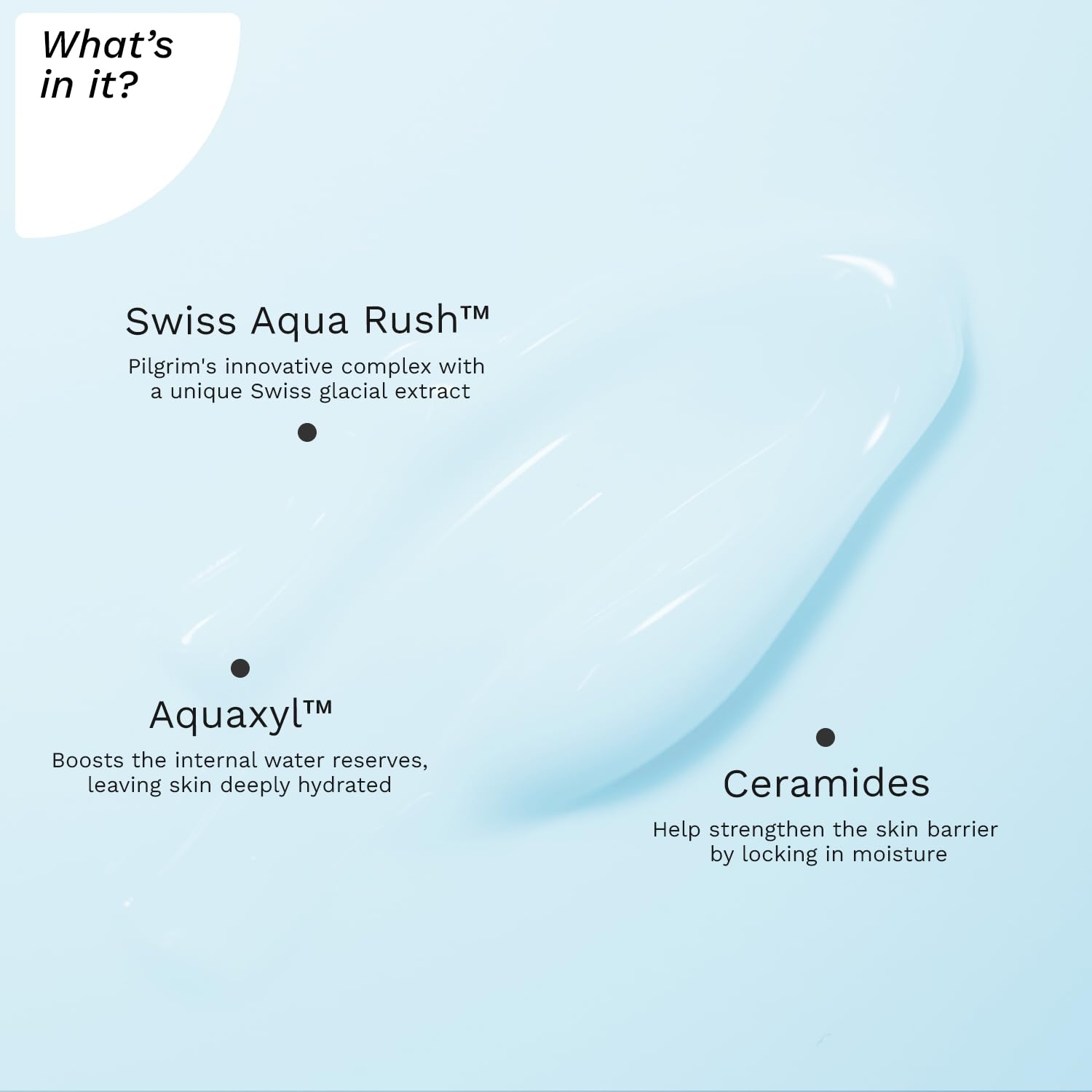 Pilgrim Swiss Aqua Rush Overnight Hydrating Face Cream 50g