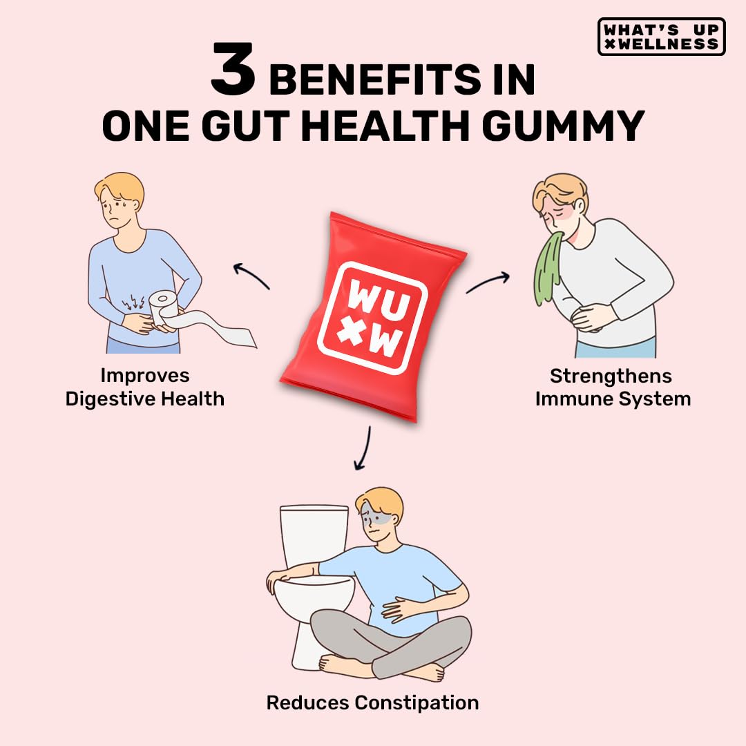 What’s Up Gut Health Gummies 15 Days Pack