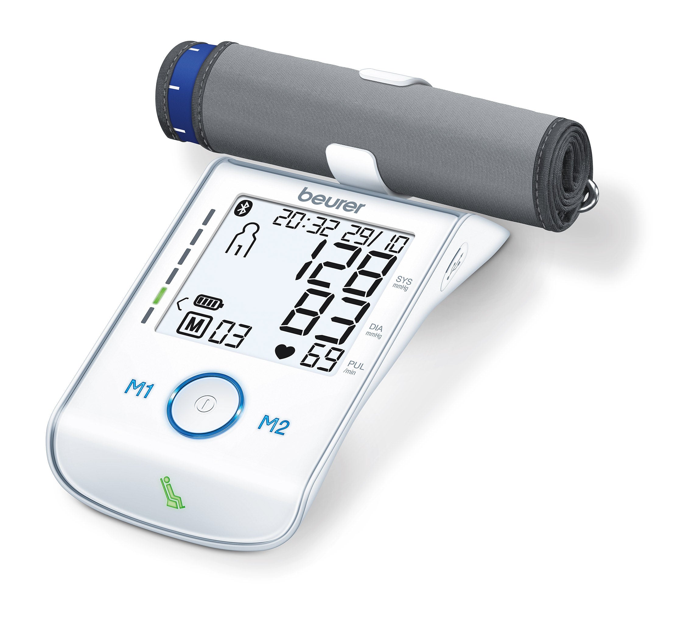 BEURER BM85 BP MONITOR UPPER ARM22-36CM with BLUETOOTH