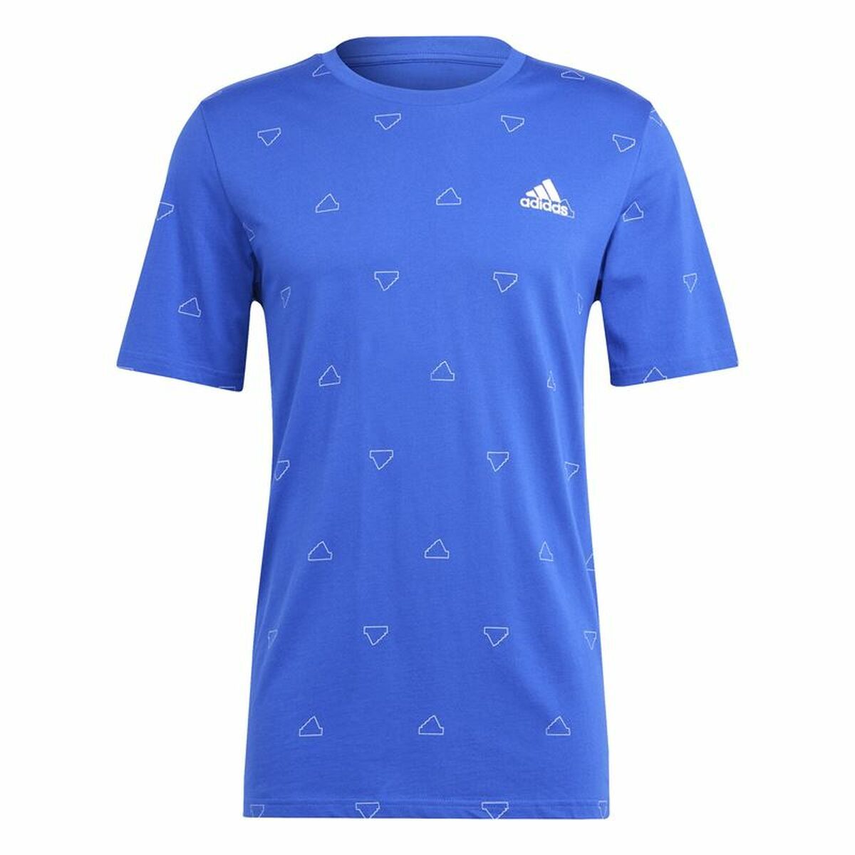 Men’s Short Sleeve T-Shirt Adidas Essentials Monogram