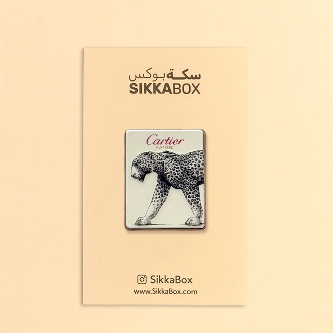 Cartier Panther Metal Sticker