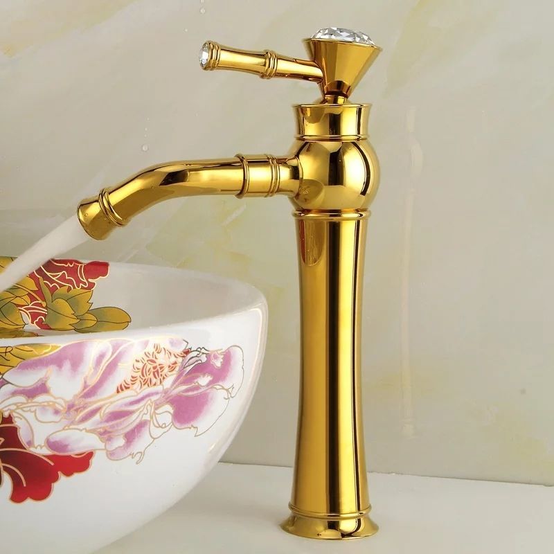 Hot And Cold Water Faucet Gold High Model Gold High Model