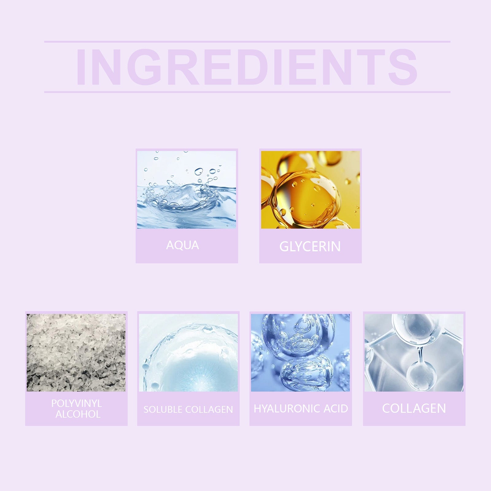 Collagen Facial Care Mask, Deep Hydration, Anti-Aging, Moisturizing Peel ,75g