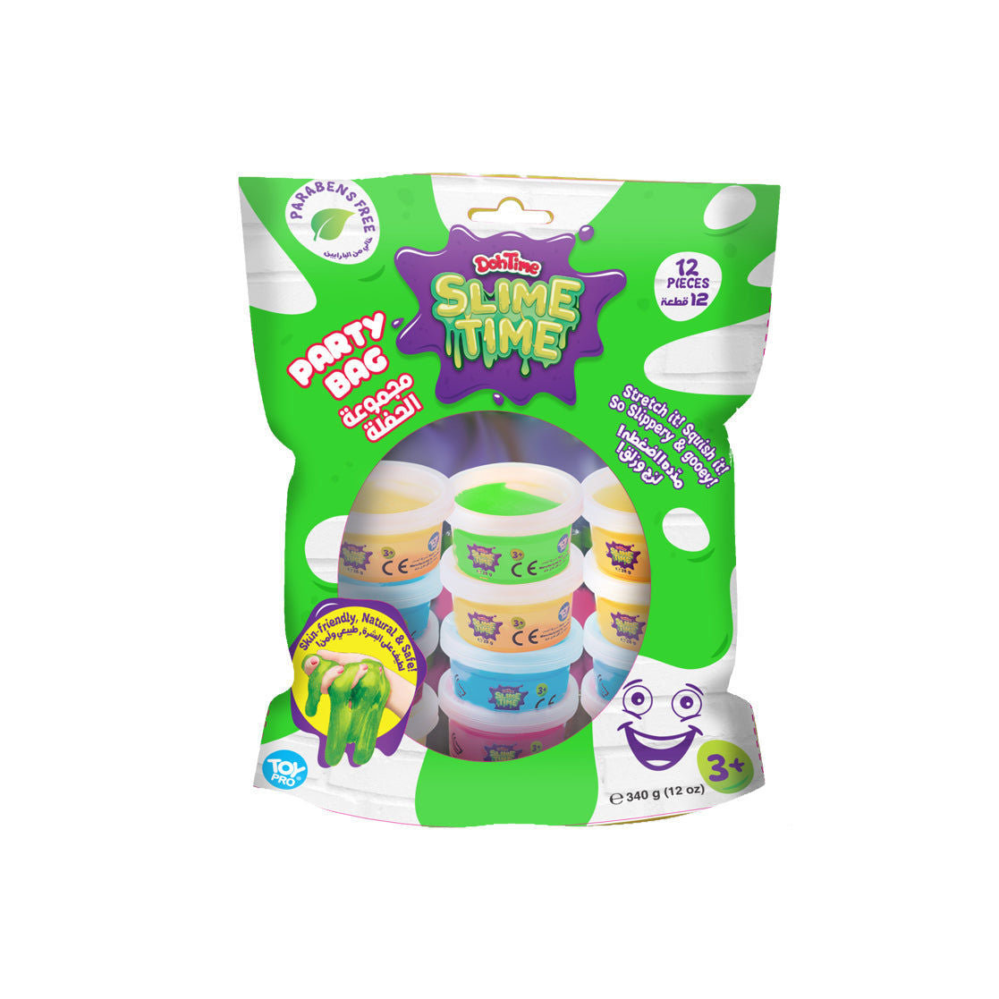 Dohtime -Slimetime Novelties Partybag Slime - 12pcs
