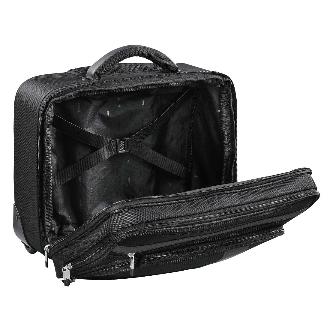 Hama 101279 "Dublin" Notebook Trolley, up to 40 cm (15.6 "), Black