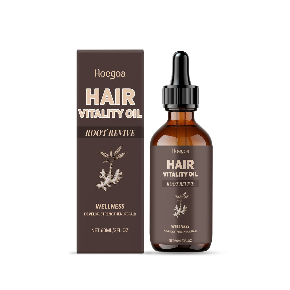 Hair Care Oil for Growth, Nourishing Scalp, Strengthening, Moisturizing, Massage Essence ,60ml