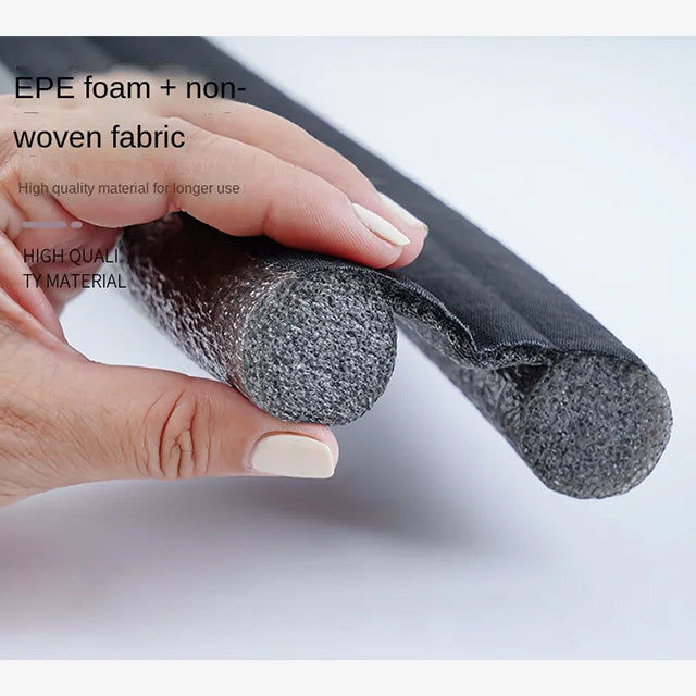 Flexible Door Bottom Sealing Strip Stopper - Weatherproof Door Seal for Noise, Draft &amp; Dust Prevention
