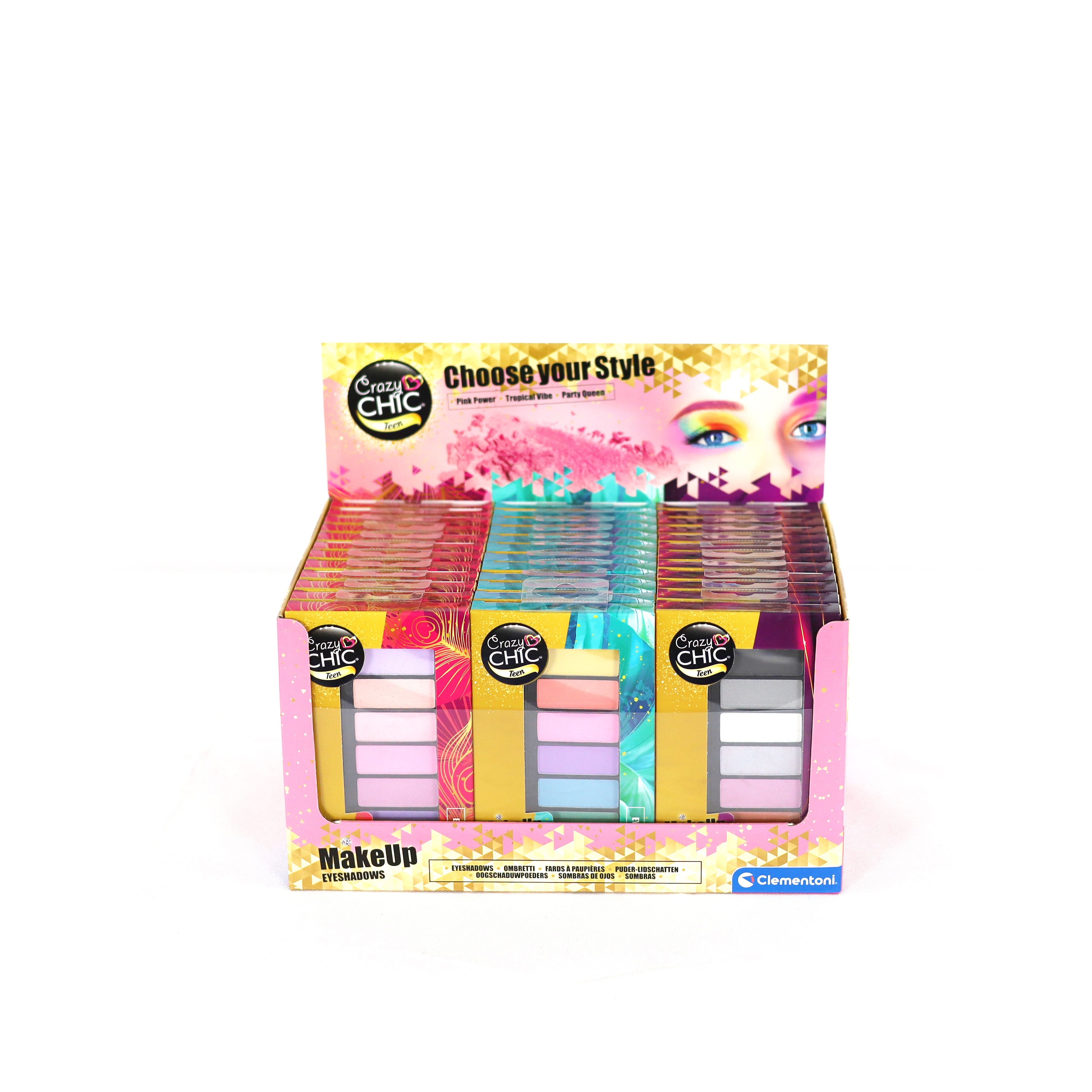 Clementoni Crazy Chic Makeup Eyeshadows