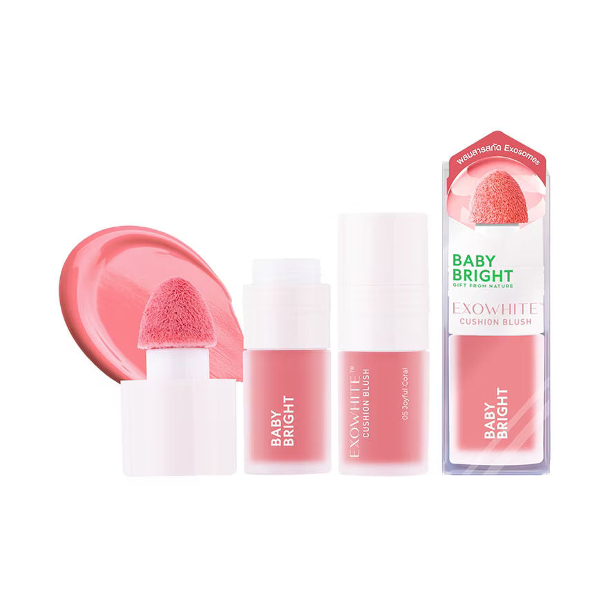 Exowhite Cushion Blush 4ml Baby Bright (M) 05 Joyful Coral