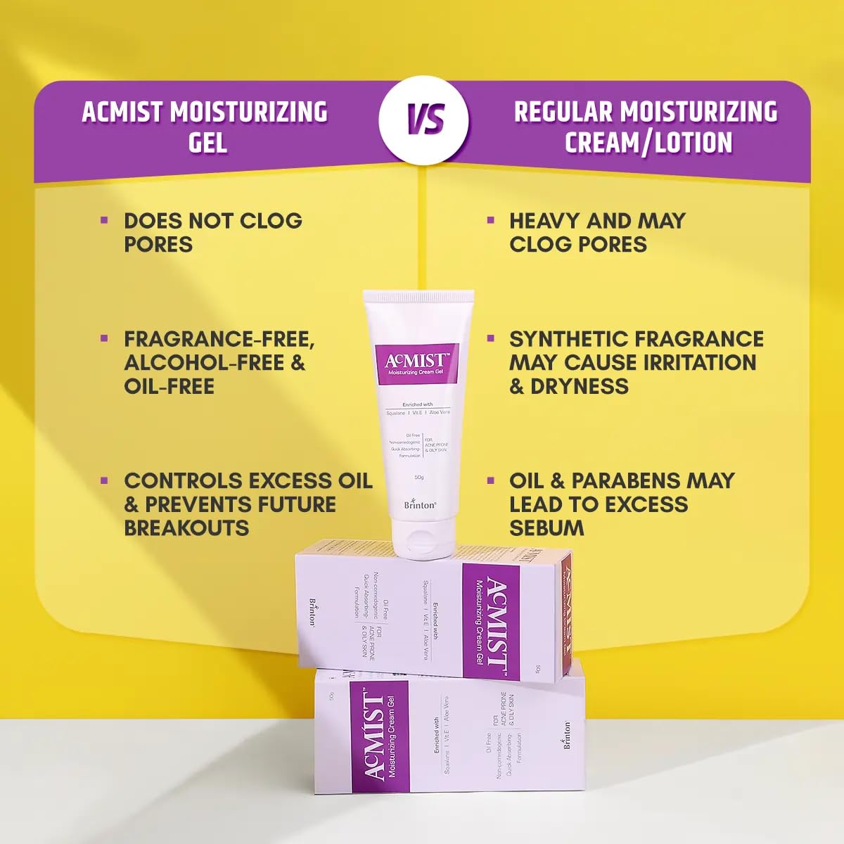 Brinton ACMIST MOISTURISING GEL-100GM