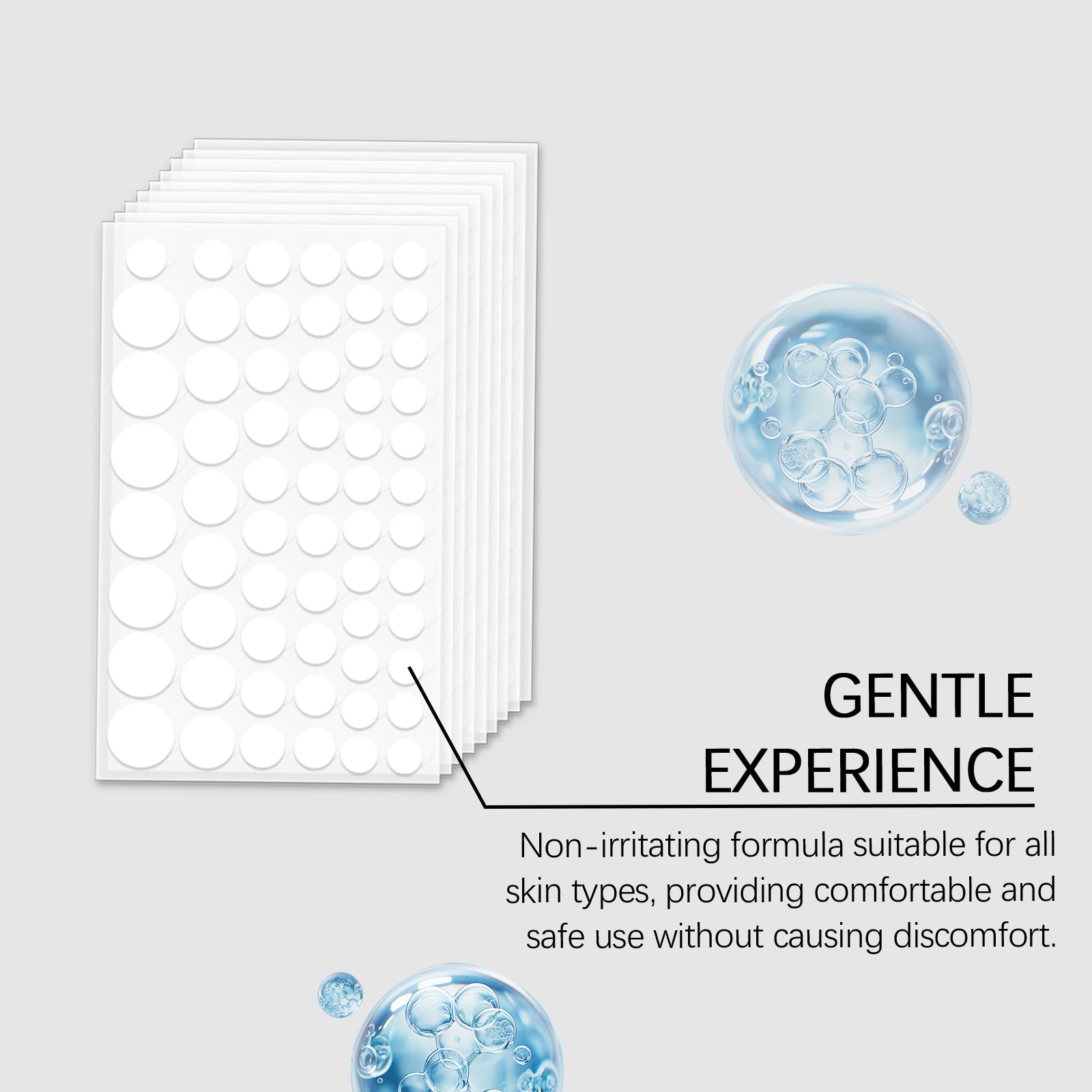 Clear Acne Patch, Waterproof, Skin-Friendly, Fast Pimple Healing, Natural Acne Care ,549patches