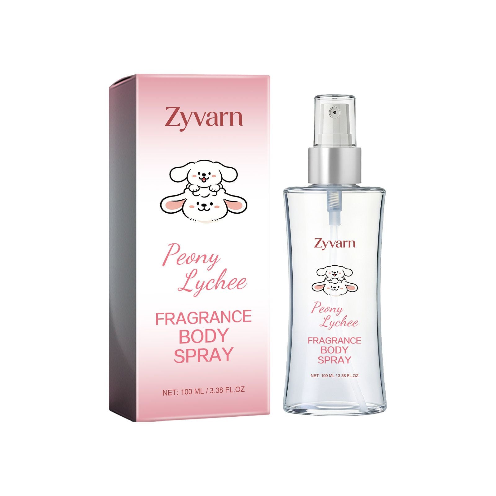 100ml Fragrance Body Mist with Fresh and Long Lasting