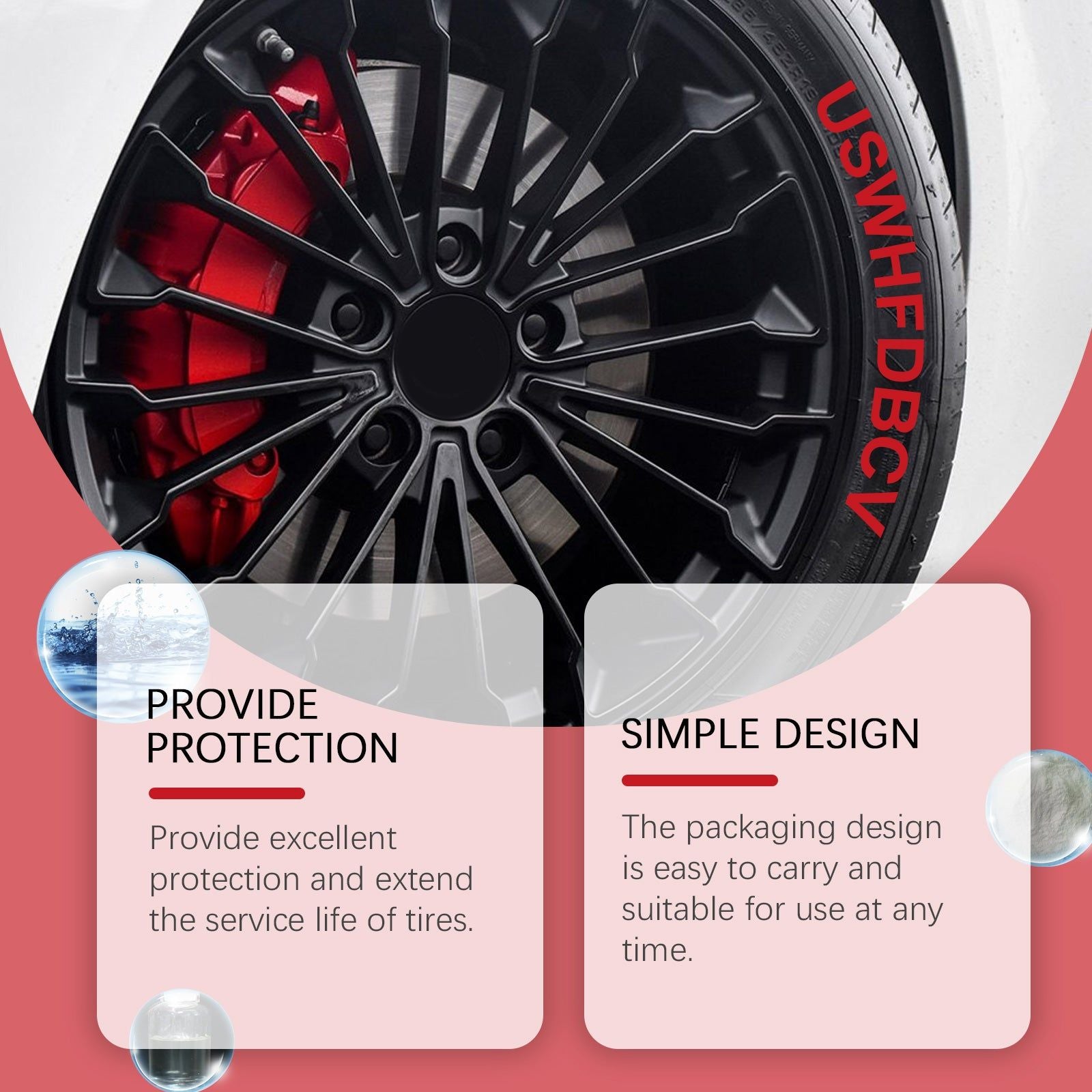 Create Stunning Car Tire Designs with Durable Car Tire Drawing Pen, Easy DIY, Long-lasting Color ,4 pieces