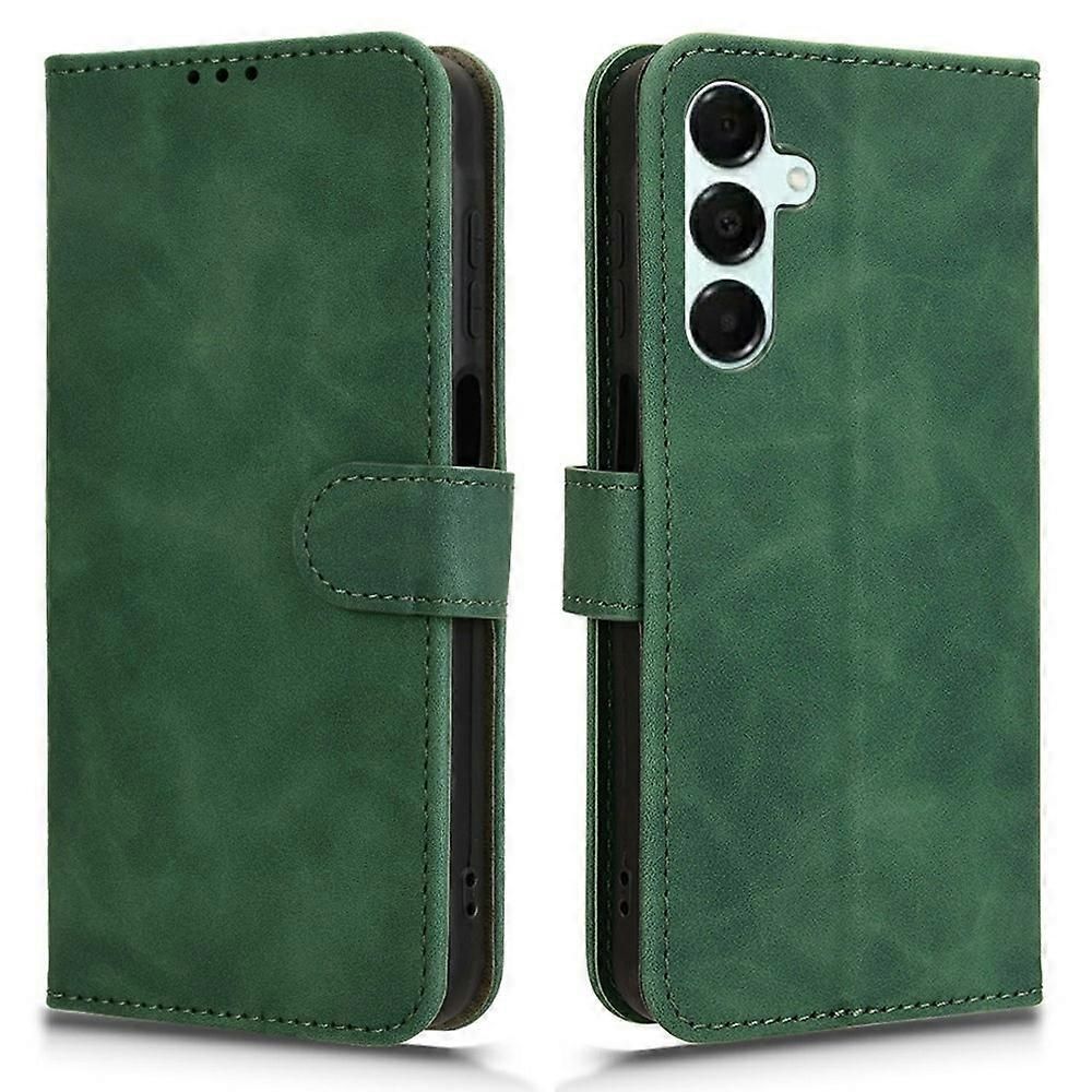 For Samsung Galaxy A16 5G Leather Case Skin-Feel Anti-Drop Wallet Flip Phone Cover
