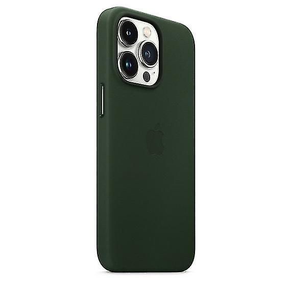 For iPhone 13 Pro - Leather Case with Magsafe, Perfect Protection, Easy Access Design