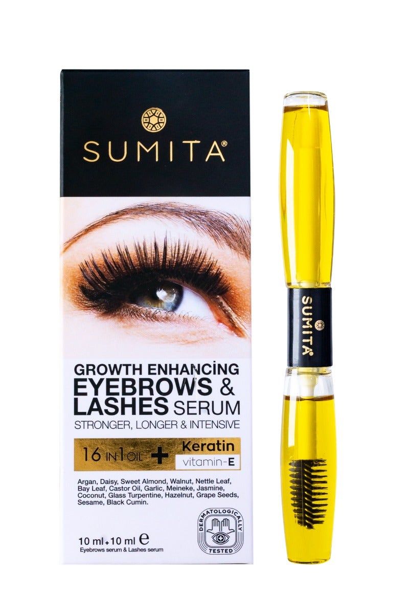 Sumita Eyebrow And Eyelash Care Serum, 10+10ml
